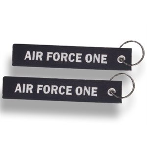 KEYCHAIN- AIR FORCE ONE (NVY / WHT LTTRS)[DX19]