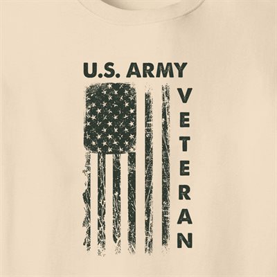 T / ARMY VET FLAG @