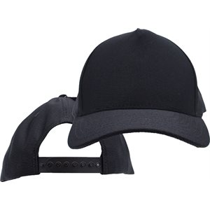 CAP-BLK, FULL BACK