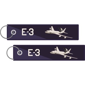 KEY-E-3 PLANE NAVY AND WHITE