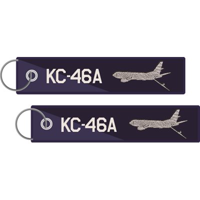 KEY-KC-46A PLANE NAVY AND WHITE