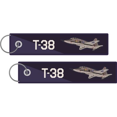 KEY-F-38 PLANE NAVY AND WHITE