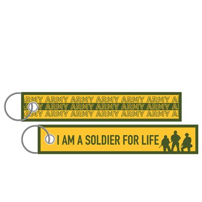 SOLDIER FOR LIFE KEYCHAIN