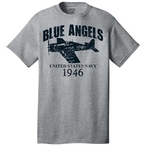 TEE-4290 BLUE ANGELS OLD SGY - SM (50M)