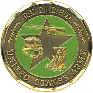 COIN-U.S. ARMY RETIRED 