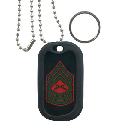 DOG TAG-USMC MASTER SGT[DX]