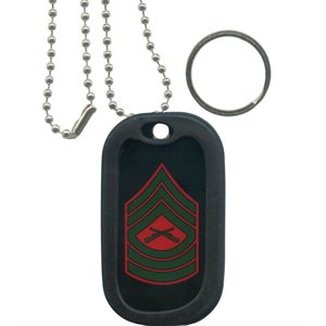 DOG TAG-USMC MASTER SGT[DX]