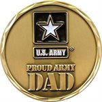 COIN-PROUD ARMY DAD@