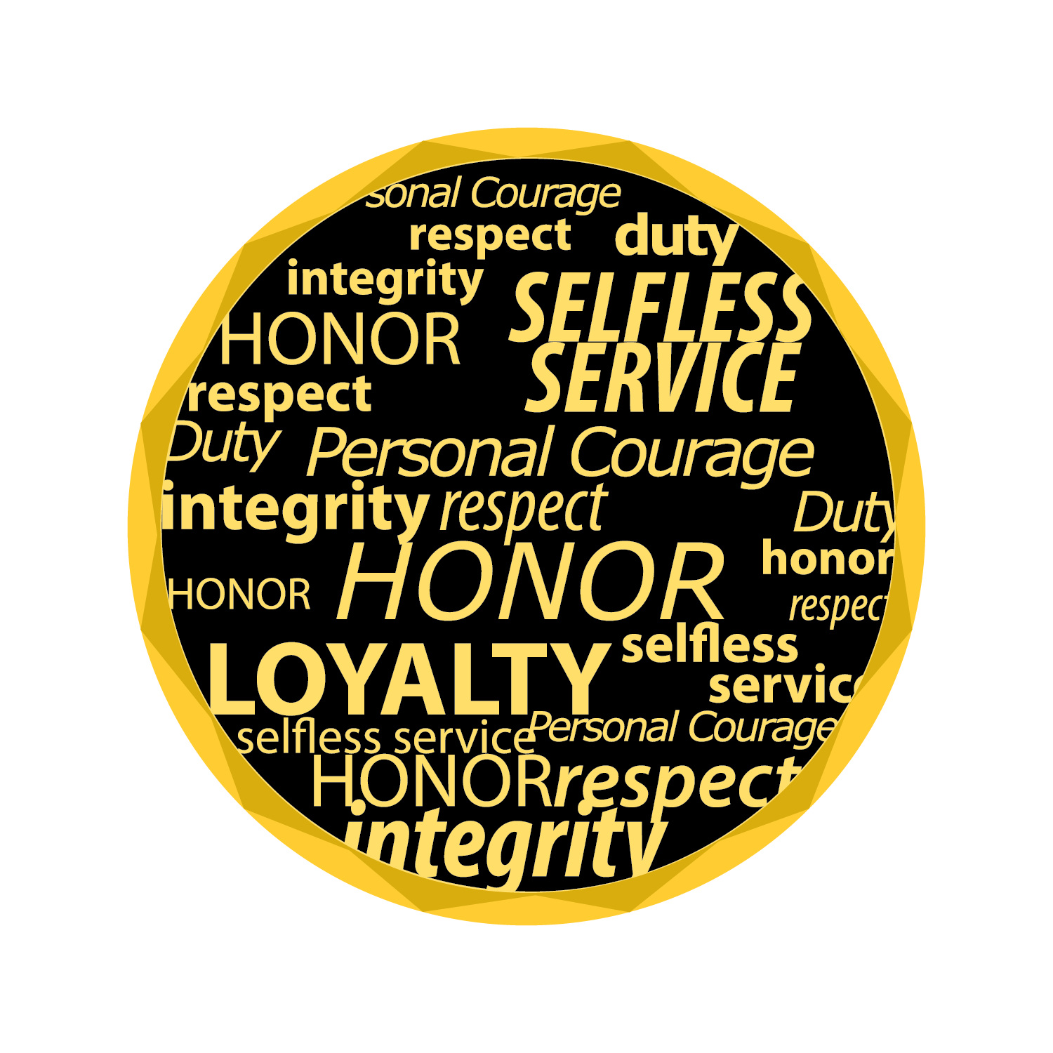 COIN-US ARMY VALUES 