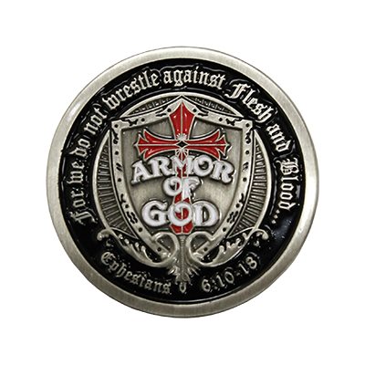 COIN-ARMOR OF GOD SHIELD ST. MICHAEL 