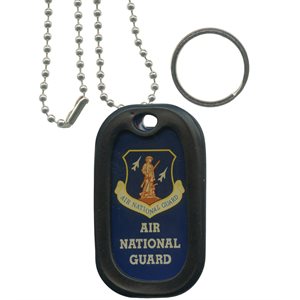DOG TAG-AIR FORCE AIR NATIONAL GUARD#(DX12)