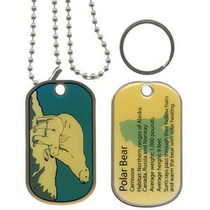 DOG TAG-POLAR BEAR (SMITHSONIAN)[DXX14]