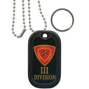 DOG TAG-3RD MARINE DIVISION [DXX9]