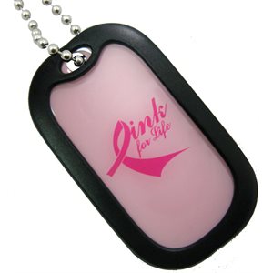 DOG TAG-PINK FOR LIFE(DX18)