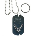 DOG TAG-PROUD AIR FORCE DAD (DX18)