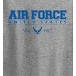 T / US AIR FORCE W / HAP & DATE (NAV) 