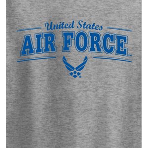 T / US AIR FORCE W / LOGO ON BOTTOM (NAV)