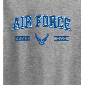 T / AIR FORCE PROUD DAD (BLUE) 