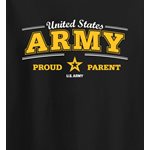 T / PROUD PARENTS U.S. ARMY W / ARMY STAR (GLD) 