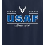T / US AIR FORCE COLLEGIATE SINCE 1947 (STRAIGHT)