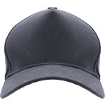 CAP-BLACK, TWILL, 5-PANEL