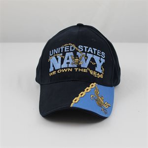 CAP-UNITED STATES NAVY WE OWN THE SEAS(DKN)[LX] ! #