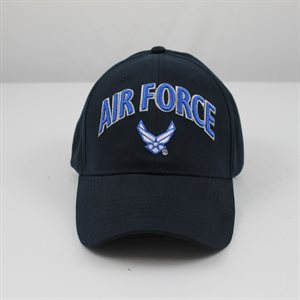 CAP-AIR FORCE W / LOGO 3-D TEXT DKN ! USE UNTIL 6 / 21 / 23