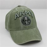 CAP-ARMY W / EMBLEM 3D TEXT OD