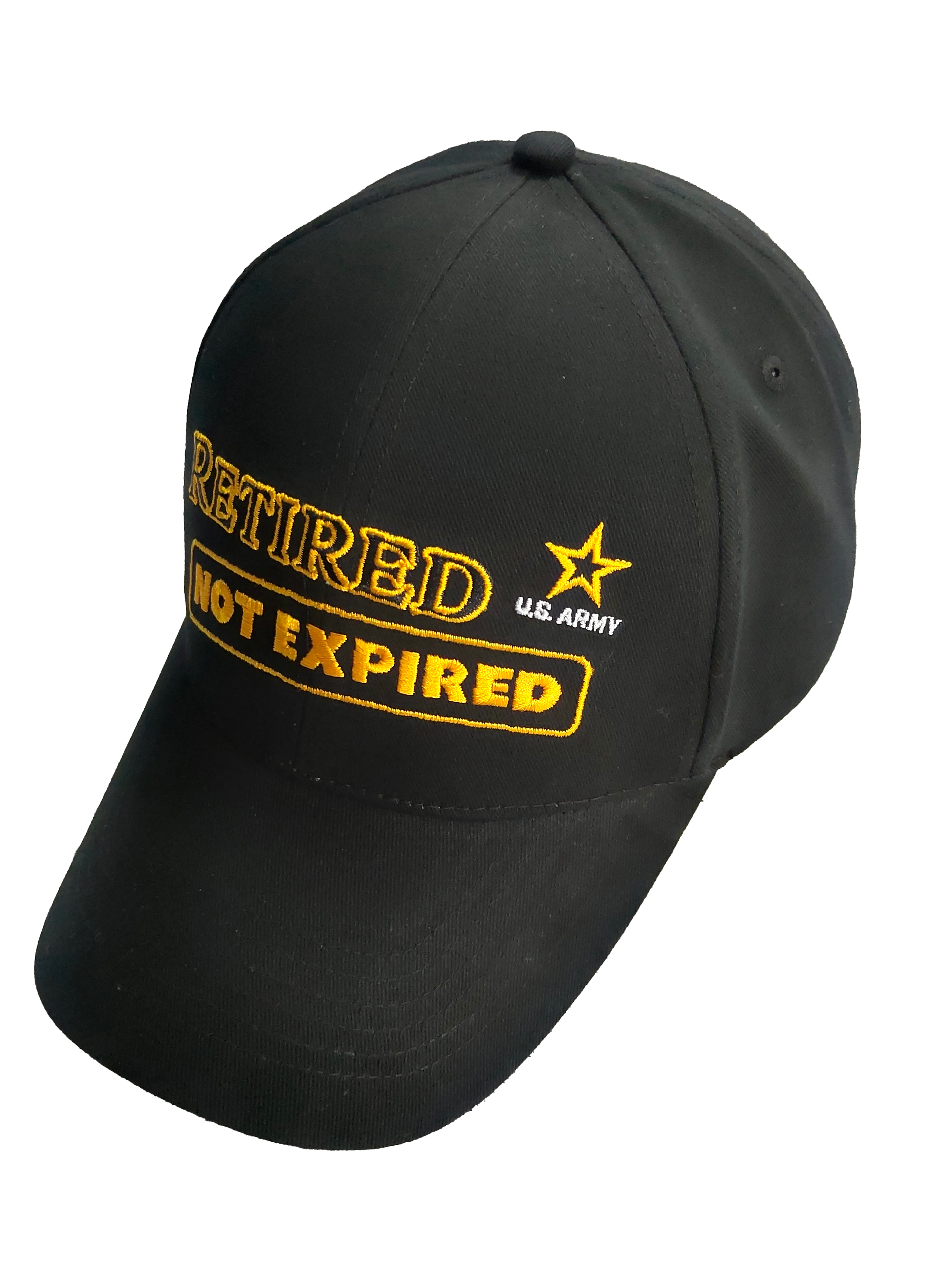 CAP-ARMY RETIRED NOT EXPIRED (BLK)