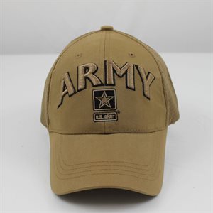 CAP-ARMY W / STAR (CYB MESH)@ !