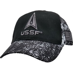 CAP-4 LOC SPACE FORCE 2 TONE (BLK / STAR) !@ DX 25