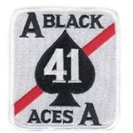 PAT-BLACK ACES 41 (4.25") (FLDK)
