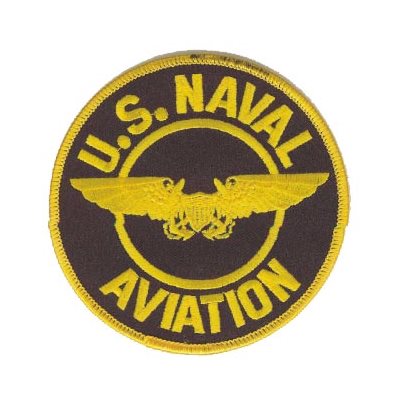 PAT-U.S.NAVAL AVIATION (NFO) 4":(NEX) (FLDK)