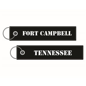 KEY / FORT CAMPBELL TENNESSEE (WHT / BLK) @ (111093)