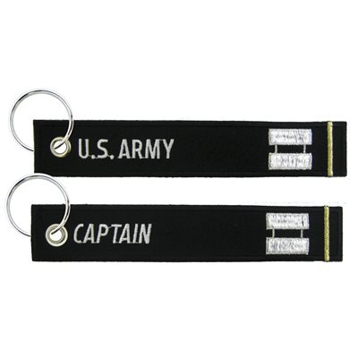 KEYCHAIN-ARMY-CAPTAIN (5.5X1)[DX18]