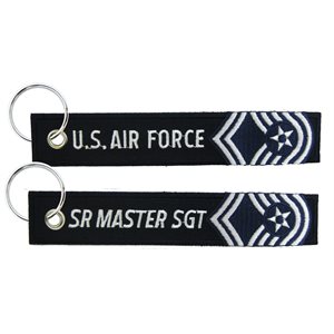 KEYCHAIN-AF-SR MASTER SGT[DX18]