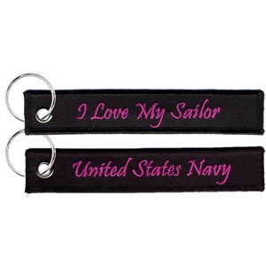 KEYCHAIN-ILOVE MY SAILOR / USN@