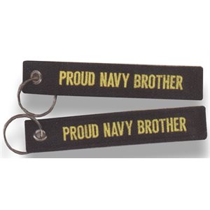 KEYCHAIN-PROUD NAVY BROTHER[DX19]