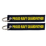KEYCHAIN-PROUD NAVY GRANDFATHER(DX18)