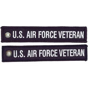 KEYCHAIN- U.S. AIR FORCE VETERAN[DX19]