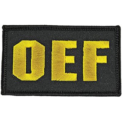PAT-OEF (BLK) / 2PIECE (H&L) ATTCH2X3"[DX18]
