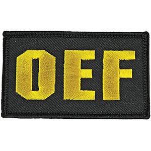 PAT-OEF (BLK) / 2PIECE (H&L) ATTCH2X3"[DX18]