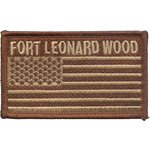 PAT-FT LEONARDWOOD W / FLAG TAN H&L[DX19]
