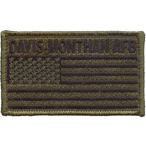 PAT-DAVIS MONTHAN AFB W / FLAG ODGRN H&L[DX19]