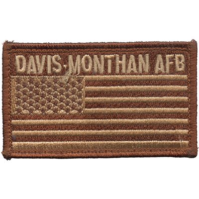 PAT- DAVIS MONTHAN W / FLAG TAN H&L[DX19]