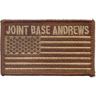 PAT-ANDREWS AFB JBA W / FLAG TAN H&L[DX19]