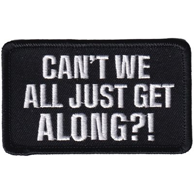 PAT-CANT WE ALL JUST GET ALONG (DX26)