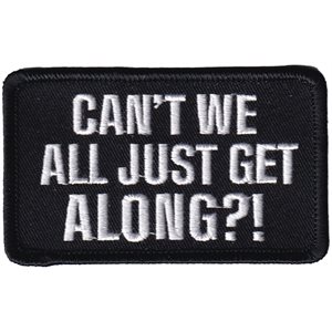 PAT-CANT WE ALL JUST GET ALONG (DX26)