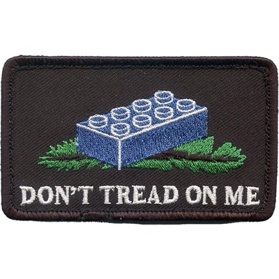 PAT-DONT TREAD ON ME LEGO (DX26)