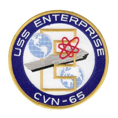PAT-USS ENTERPRISE(CVN-65)4 1 / 2" [FLDK]